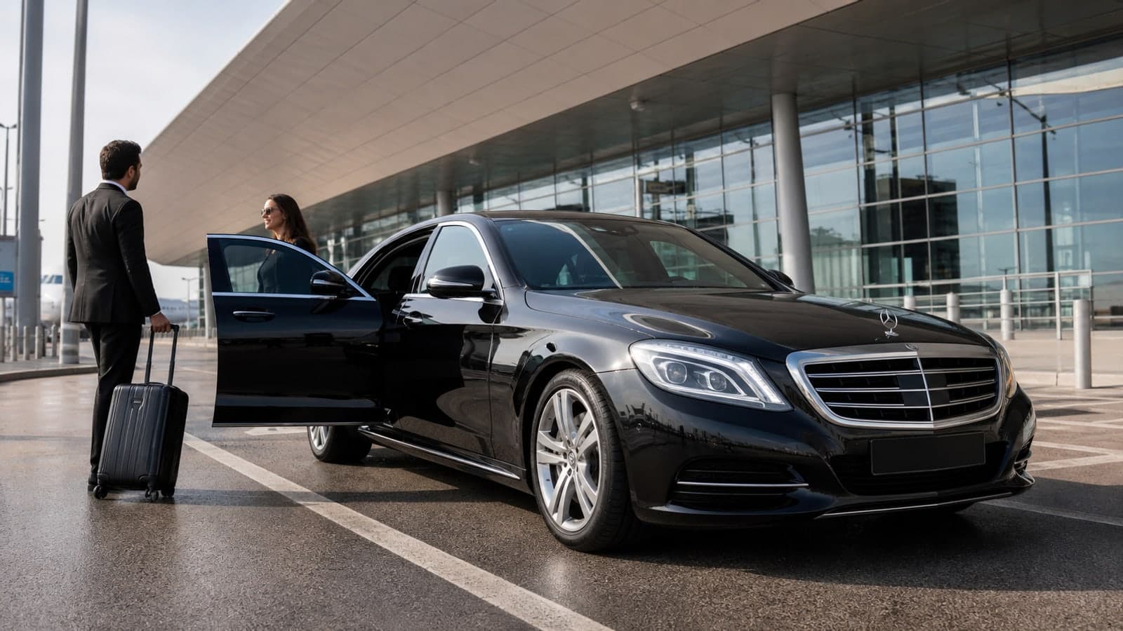 Mercedes de MeTransfers para Descubre ¿Cómo ir del Aeropuerto de BCN a PortAventura? Comparativa de Opciones