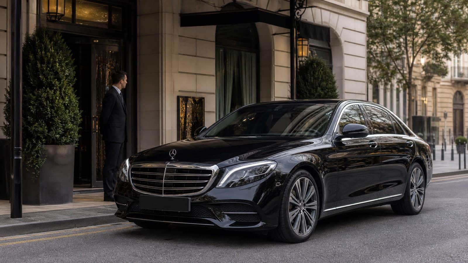 Mercedes de MeTransfers para Descubre Conductor por Horas La libertad de cambiar de planes sin preocuparte por el parking