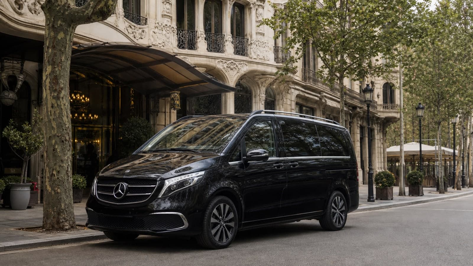 Mercedes de MeTransfers para Guía Completa: Barcelona Open Banc Sabadell Traslados exclusivos al Real Club de Tenis Barcelona