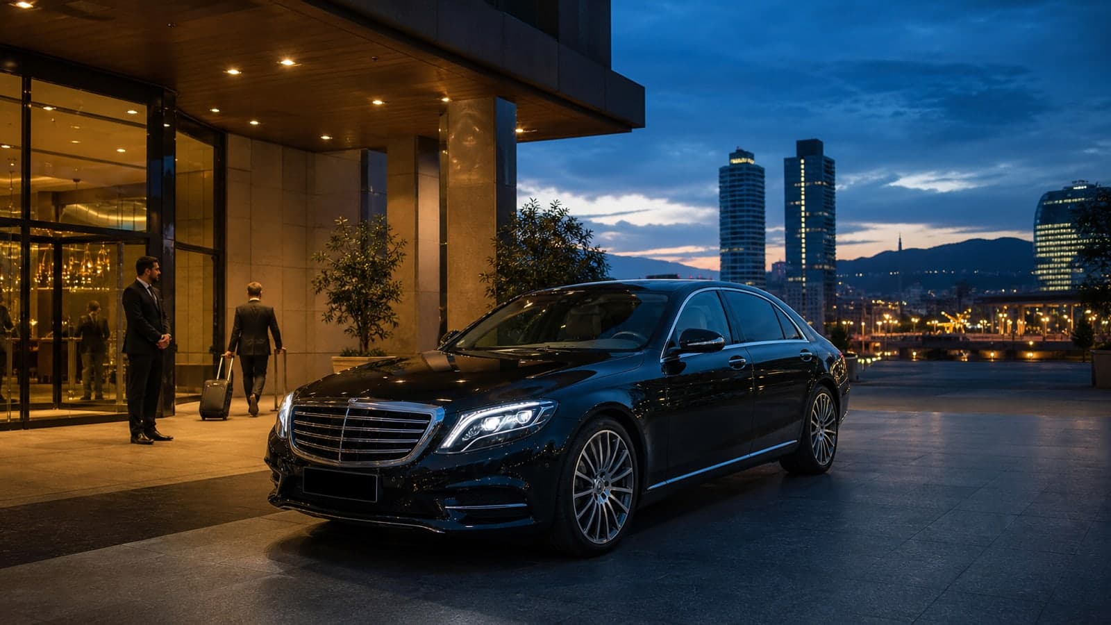 Mercedes de MeTransfers para Guía Completa: Chófer a disposición por horas en Barcelona ¿Qué es y cómo aprovecharlo al máximo?