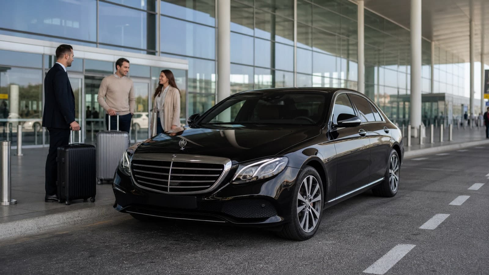 Mercedes de MeTransfers para Guía Completa: Star Wars Day Tours galácticos por la arquitectura moderna de Barcelona