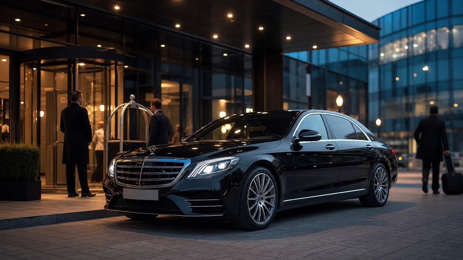 Mercedes de MeTransfers para Guía Completa: Traslados a Sitges Disfruta del paseo marítimo con un chófer a tu disposición