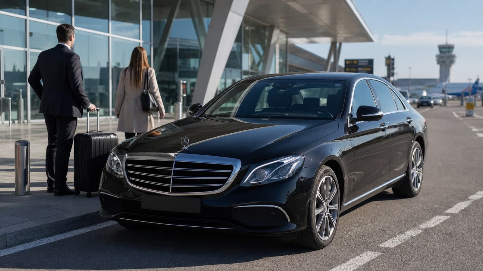 Mercedes de MeTransfers para La Mejor Opción de Reserva tu traslado de primavera con antelación Evita las largas colas de taxis en El Prat