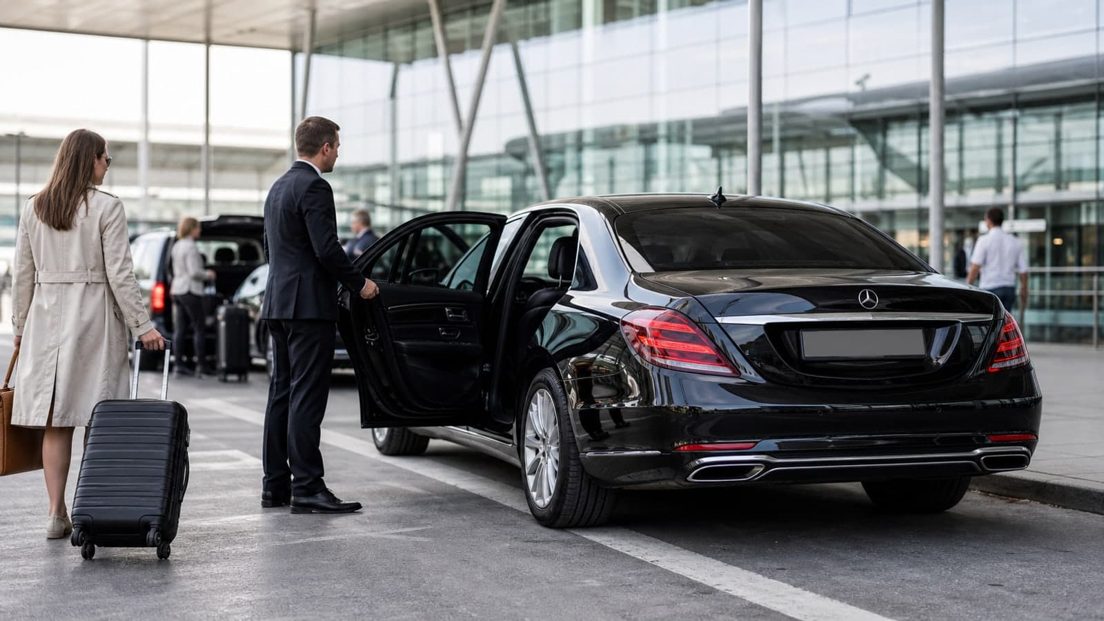Mercedes de MeTransfers para Por qué elegir Traslados para la Operación Salida Cómo evitar el caos en El Prat durante el inicio de vacaciones