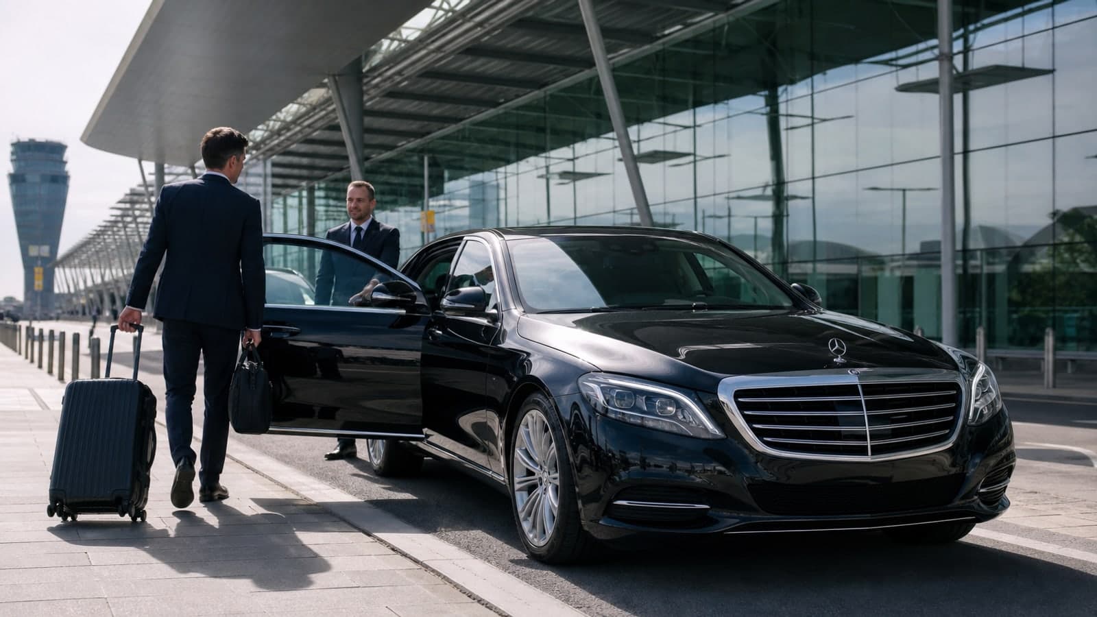Mercedes de MeTransfers para Todo lo que debes saber sobre Transporte en Barcelona para grupos grandes y equipaje extra La solución Mercedes Clase V